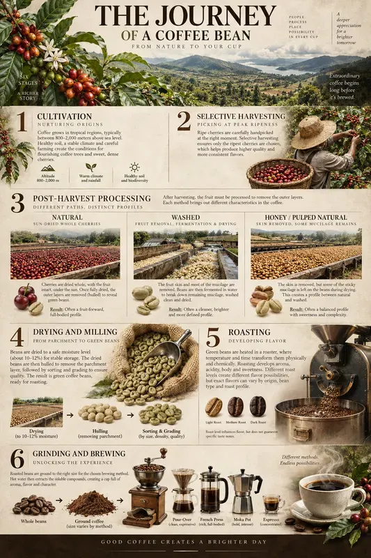 Coffee Infographic Blueprints