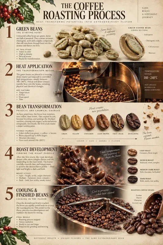 Coffee Infographic Blueprints