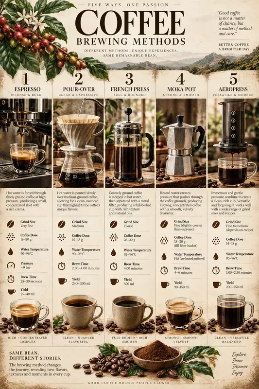 Coffee Infographic Blueprints