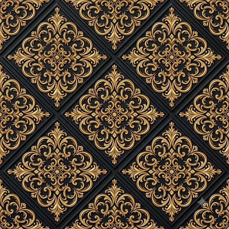 Luxury Gold Digital Paper Patterns