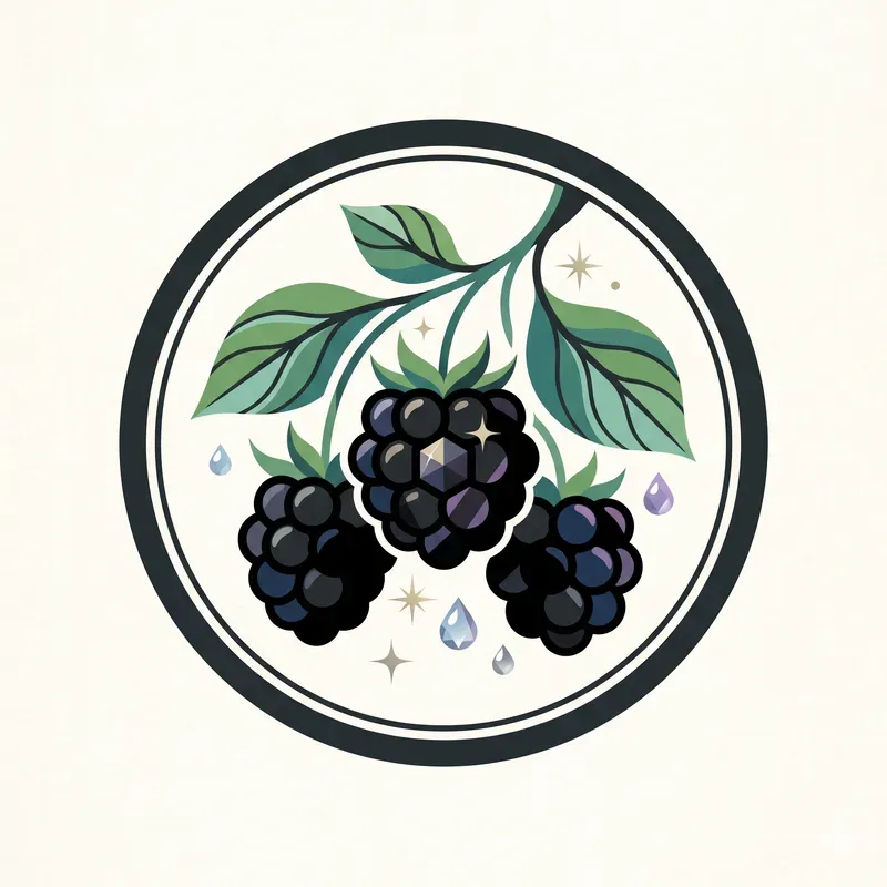 Modern Berry Emblems