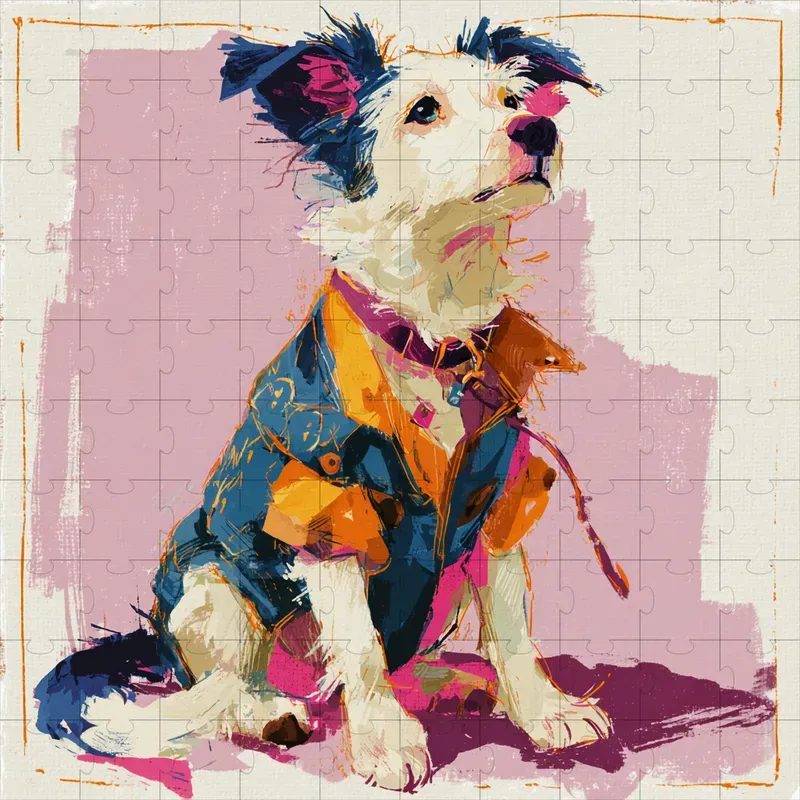 Gouache Crayon Folk Textured Illustrations
