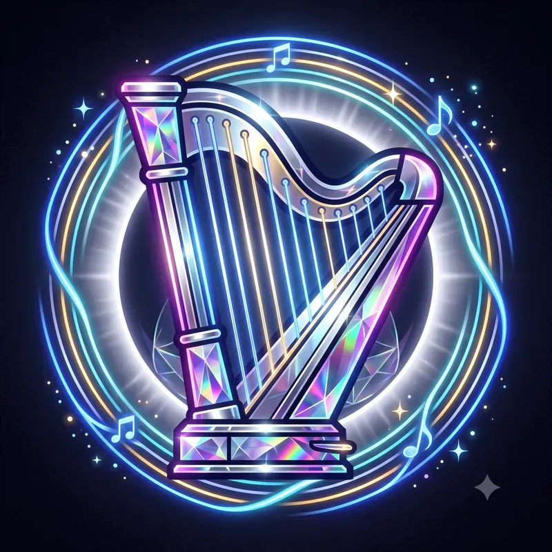 Neon Crystal Instrument Emblems