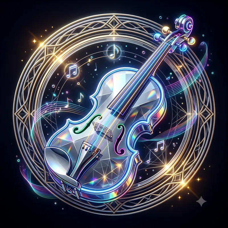 Neon Crystal Instrument Emblems