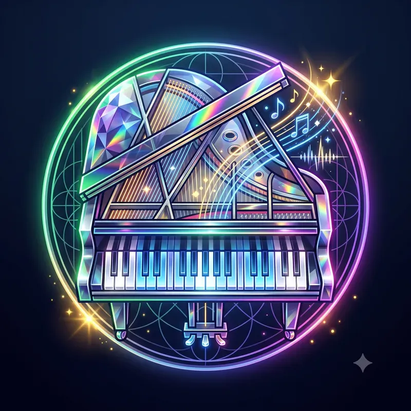 Neon Crystal Instrument Emblems