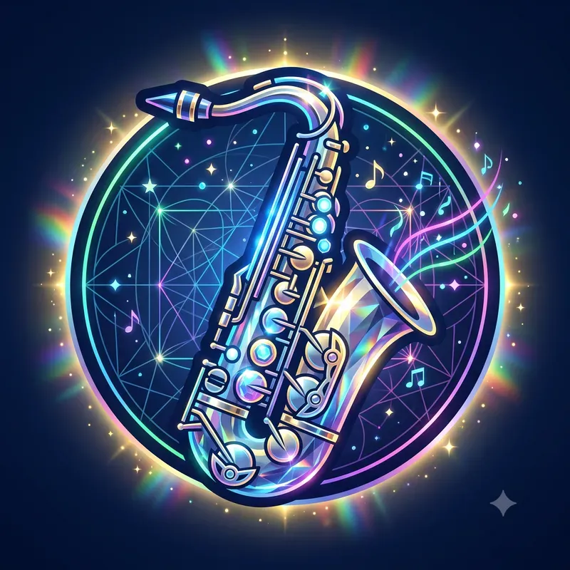 Neon Crystal Instrument Emblems