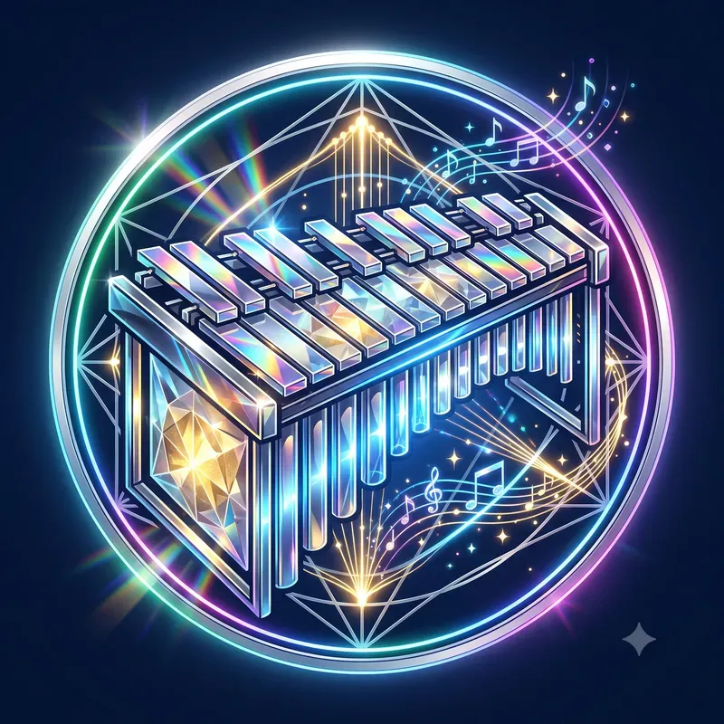 Neon Crystal Instrument Emblems