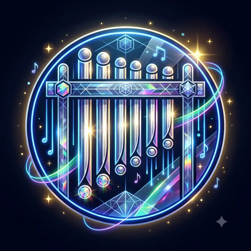Neon Crystal Instrument Emblems
