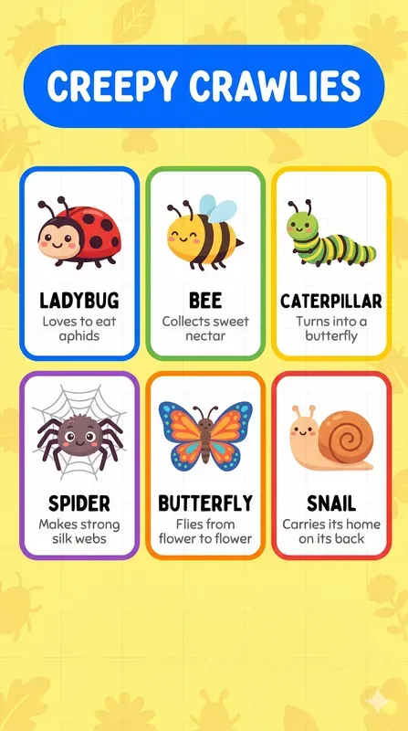 Kindergarten Kids Educational Posters