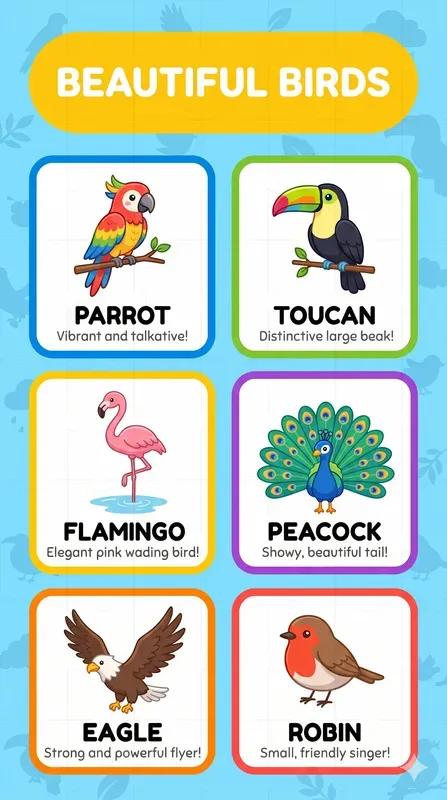 Kindergarten Kids Educational Posters