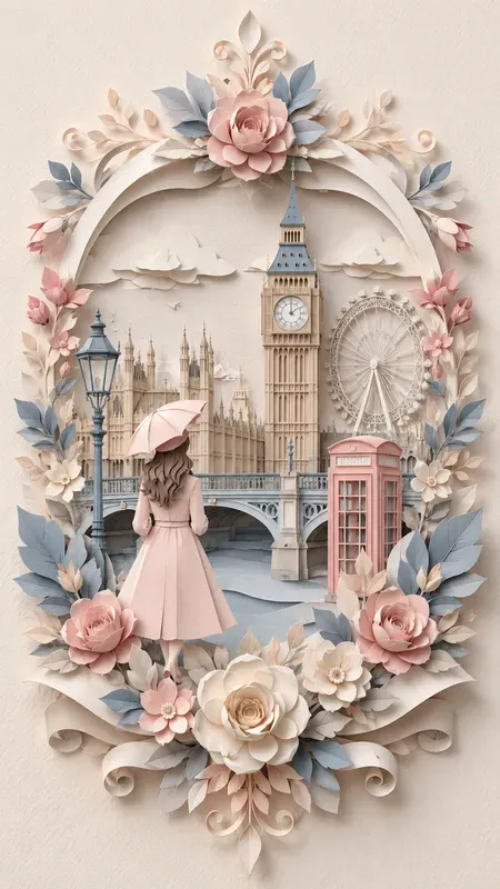 Layered Papercut Dreams