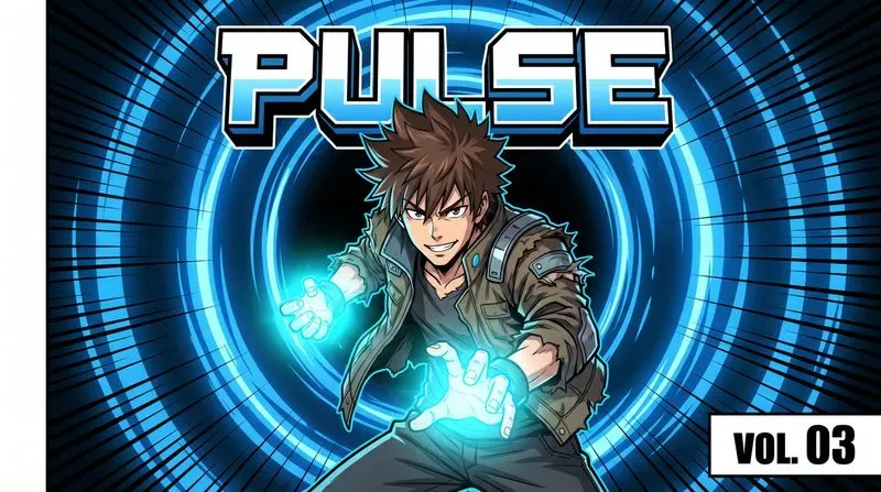 Shonen Powerup Manga Cover Art
