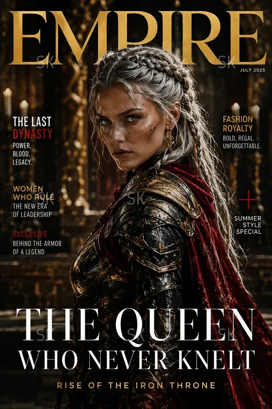 Cinematic Editorial Magazine Covers