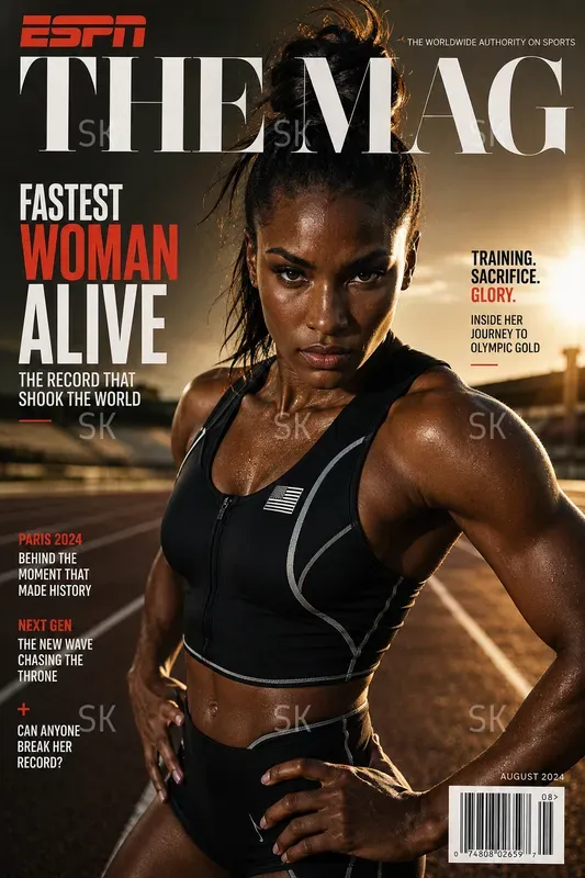 Cinematic Editorial Magazine Covers