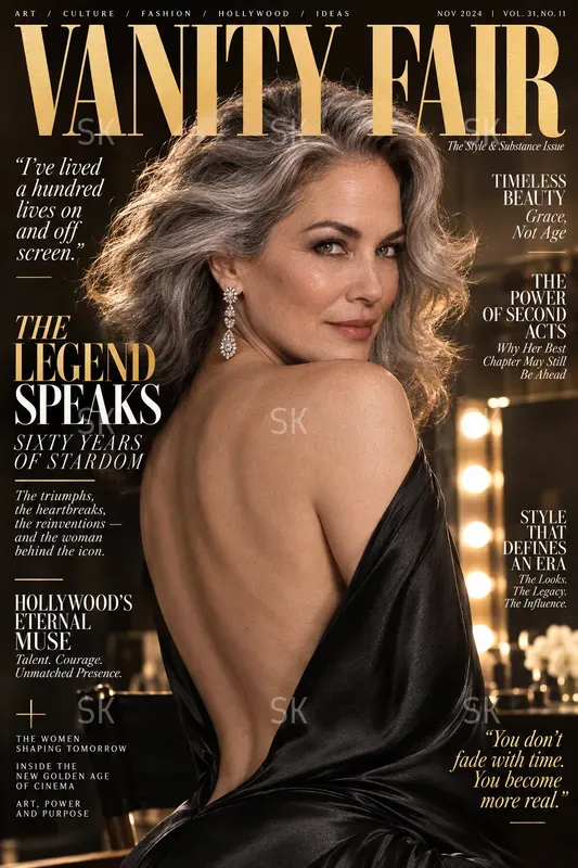 Cinematic Editorial Magazine Covers