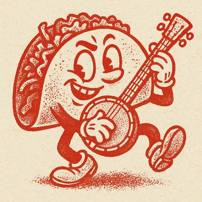 Craft Paper Cartoon Mascots Logos