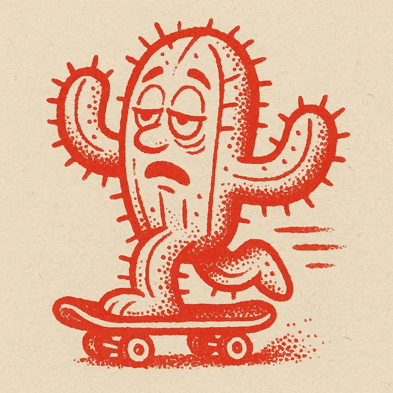 Craft Paper Cartoon Mascots Logos