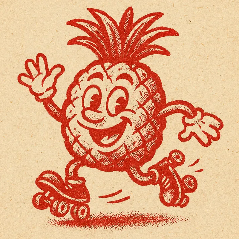 Craft Paper Cartoon Mascots Logos