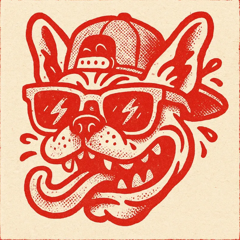 Craft Paper Cartoon Mascots Logos