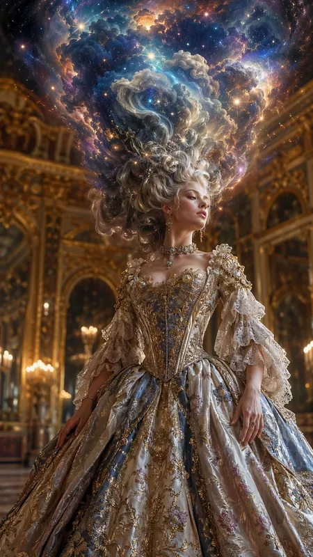 Majestic Rococo Gravitydefying Hair
