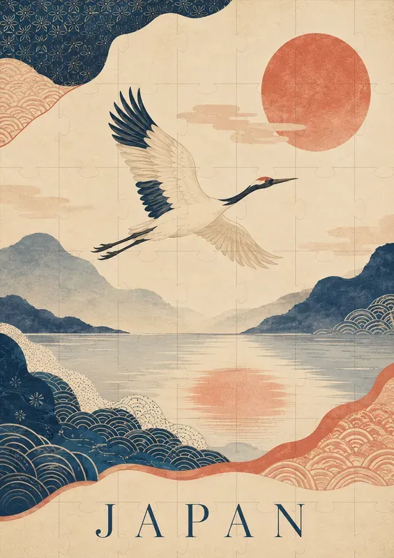 Minimalist Folk Art Country Posters
