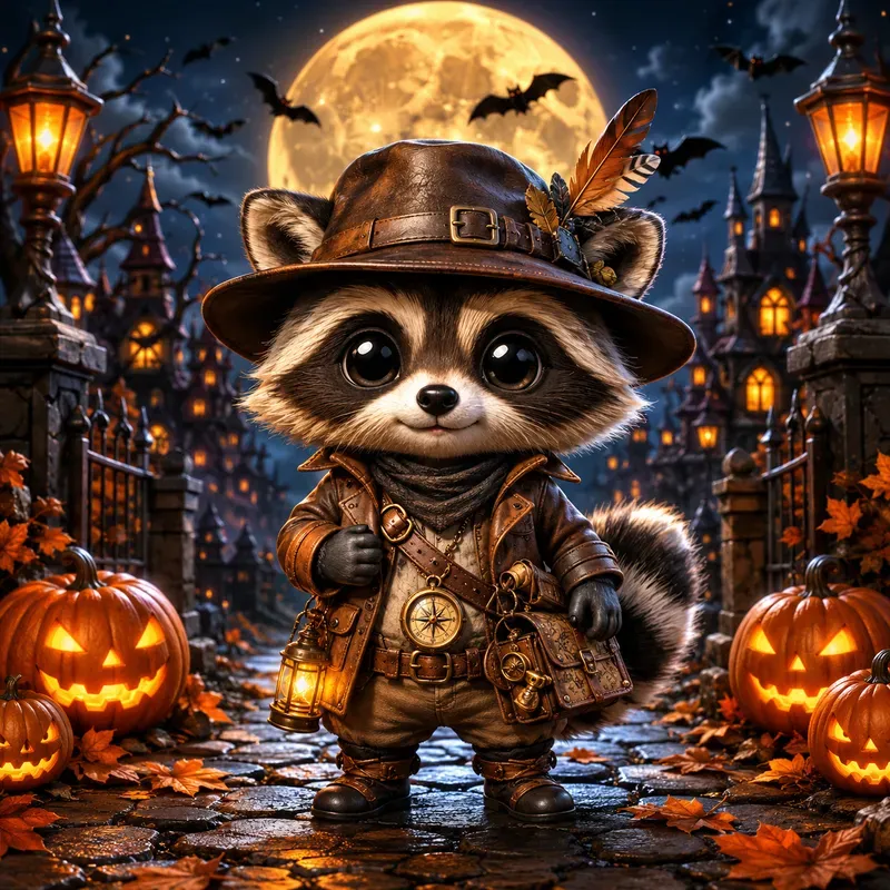 Cute Halloween Chibi Collection Art