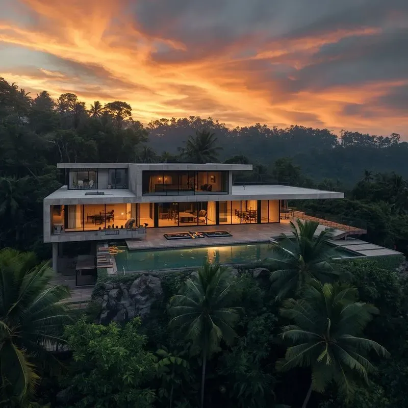 Luxury Futuristic Hightech Villas