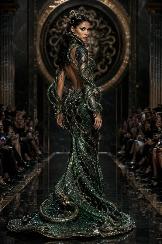 Mythic Couture Runway Generator