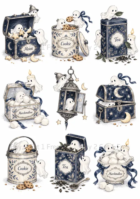 Whimsical Pantry Animal Cliparts