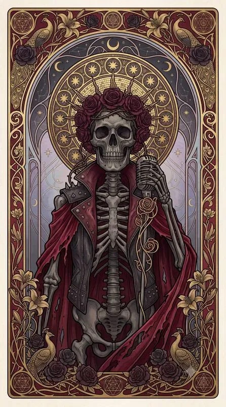 Art Nouveau Tarot Card Art