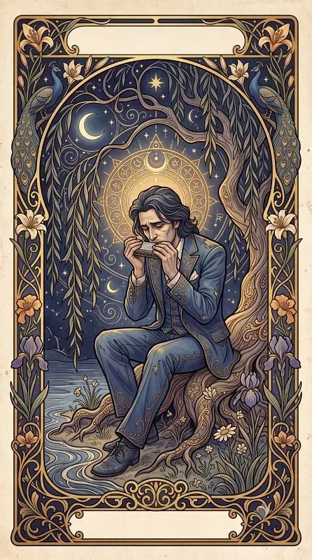Art Nouveau Tarot Card Art