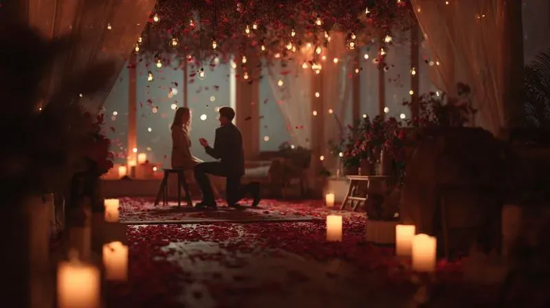 Valentines Proposal Romantic Setups