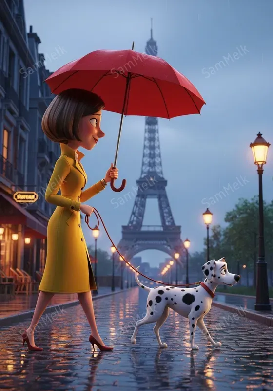 Modern 3d Animation Movie Stills