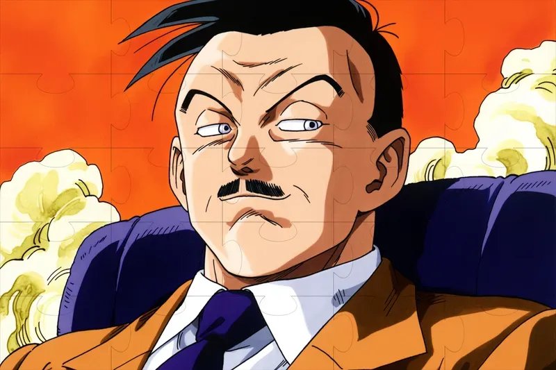 Akira Toriyama Style Colored Manga Art