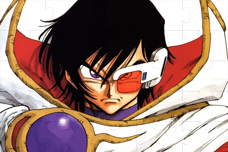 Akira Toriyama Style Colored Manga Art
