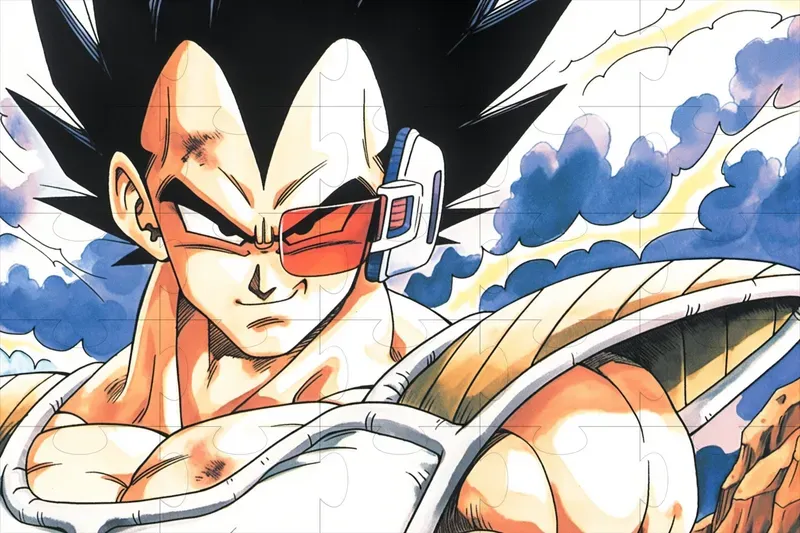 Akira Toriyama Style Colored Manga Art