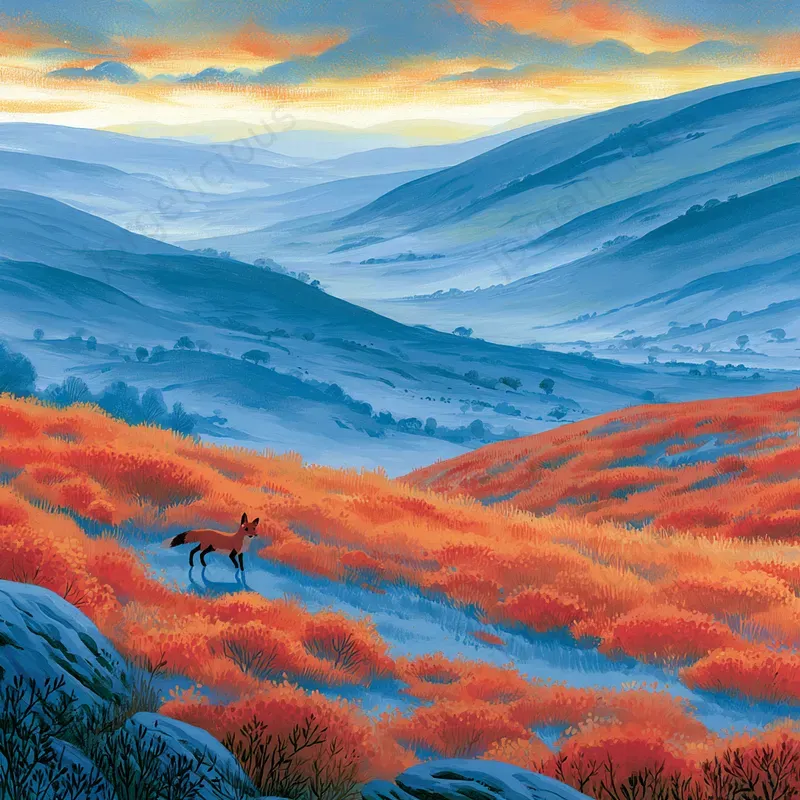 Atmospheric Gouache Landscapes