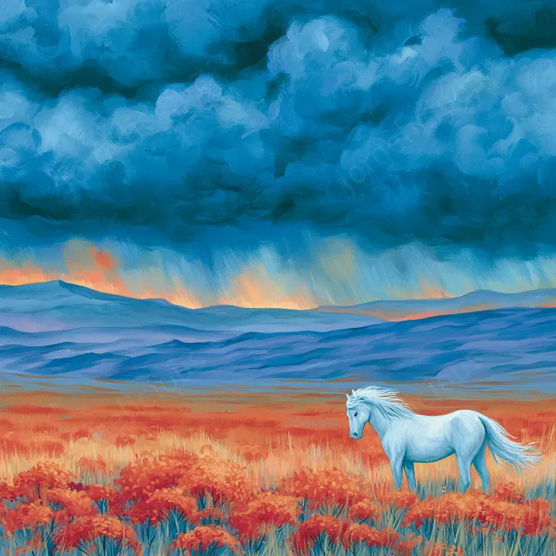 Atmospheric Gouache Landscapes