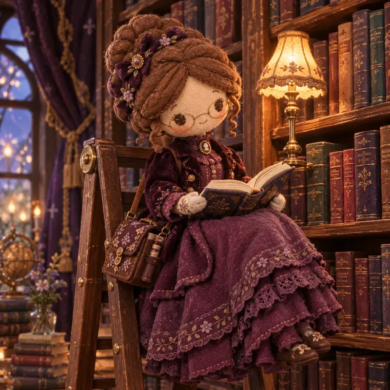 Victorian Lady Plush Dolls