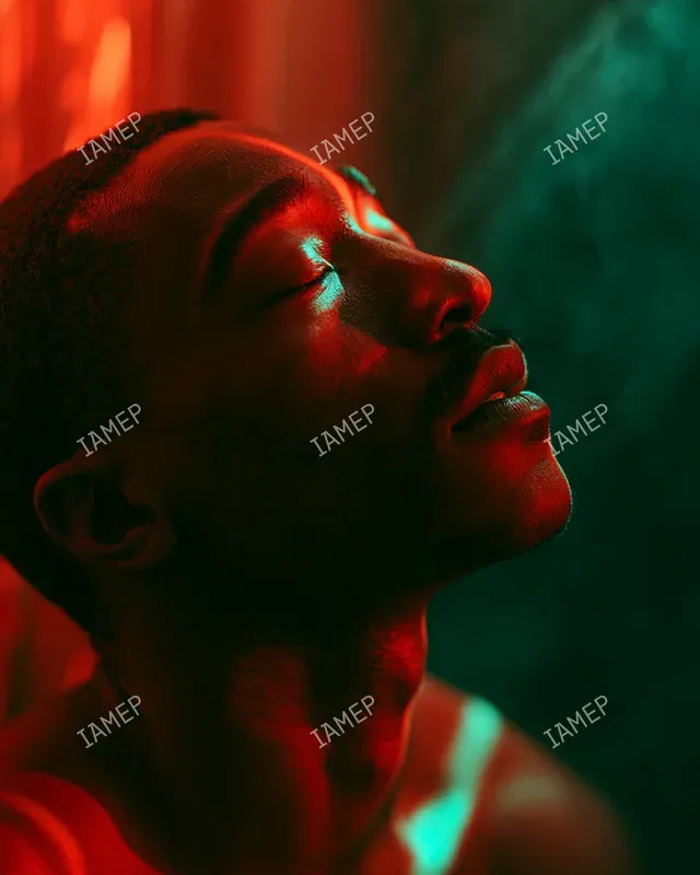 Cinematic Red Teal Portraits