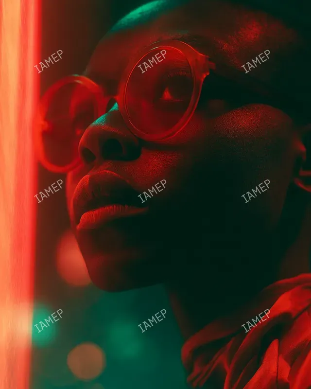 Cinematic Red Teal Portraits