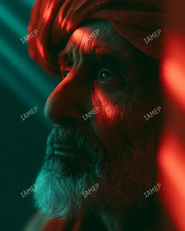 Cinematic Red Teal Portraits