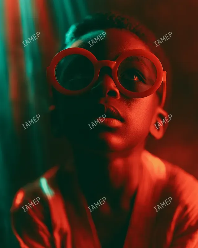 Cinematic Red Teal Portraits