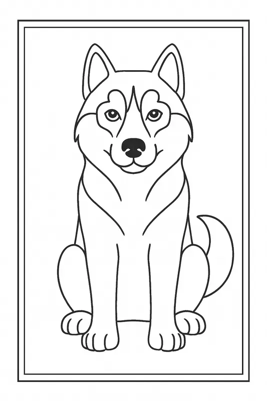 Animal Flower Line Work Coloring Books
