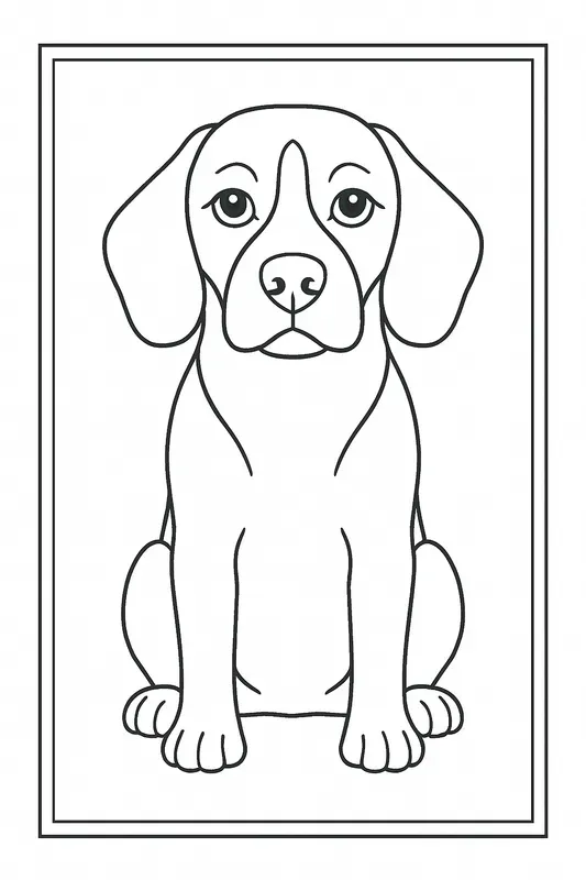 Animal Flower Line Work Coloring Books