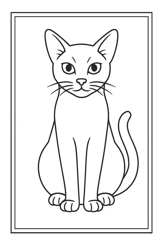Animal Flower Line Work Coloring Books