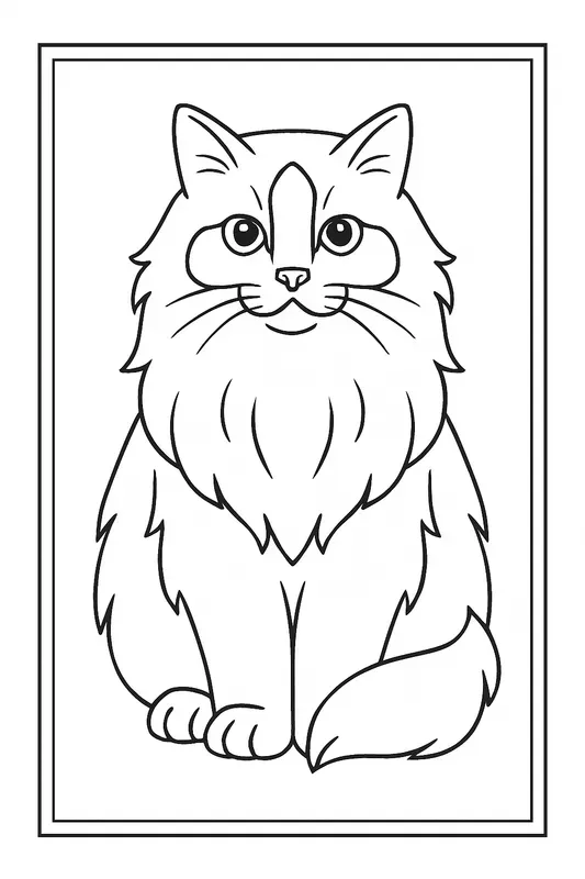 Animal Flower Line Work Coloring Books