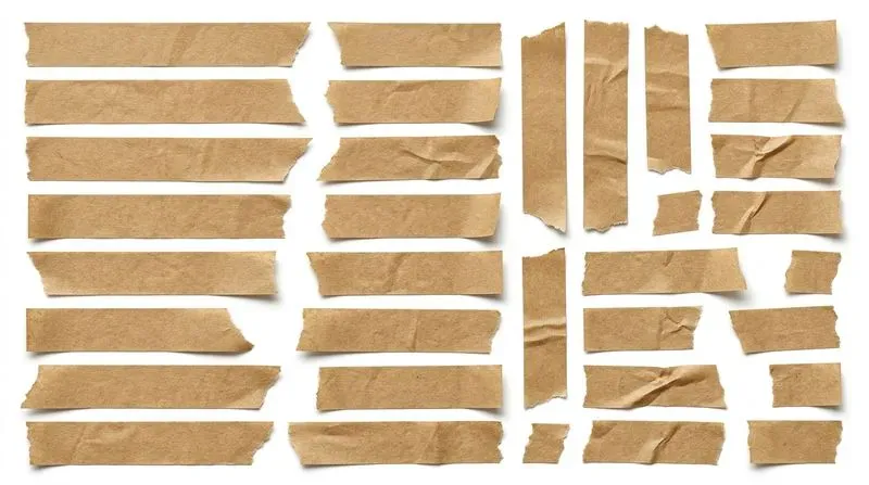Junk Journal Adhesive Tape Strips