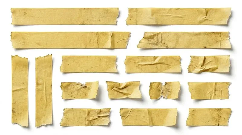 Junk Journal Adhesive Tape Strips