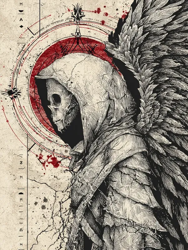 Macabre Gothic Horror Illustrations